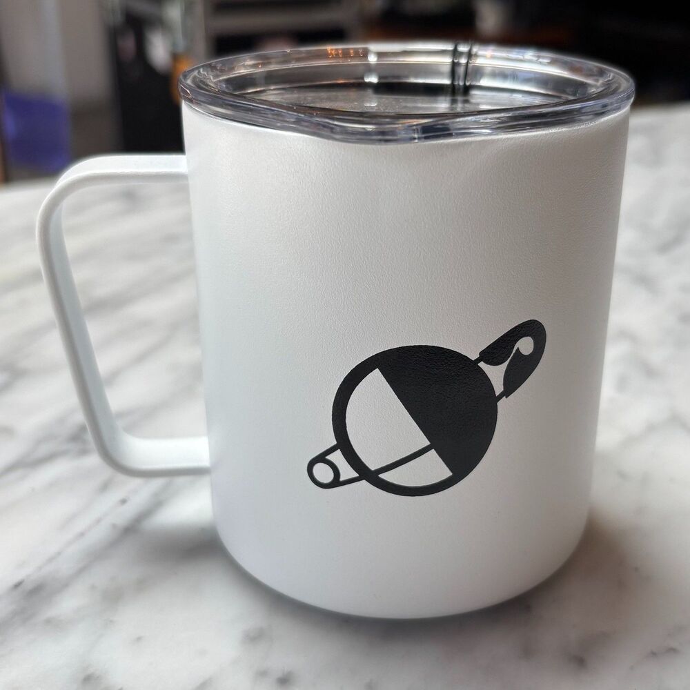 MiiR Camp Cup 12 oz White/Black Blackbird Space Camp 2020 Branded Thermos NWT